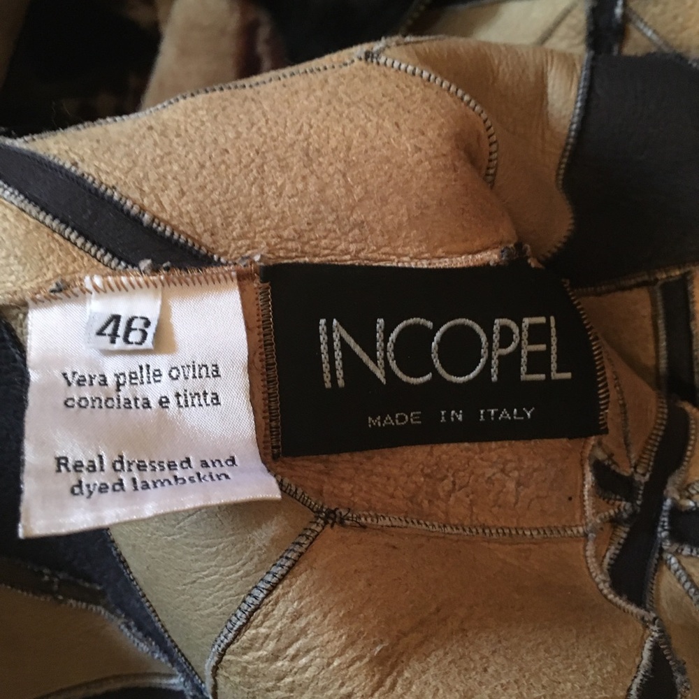 Leopard Printed Shearling Leather Jacket - image 5